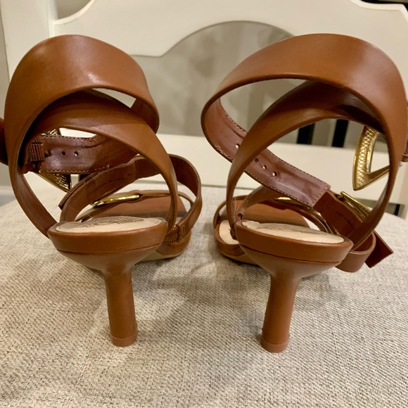 BNWOB Vince Camuto Jeminstie Buckled Heeled Sandals - 8.5 - Picture 6 of 9